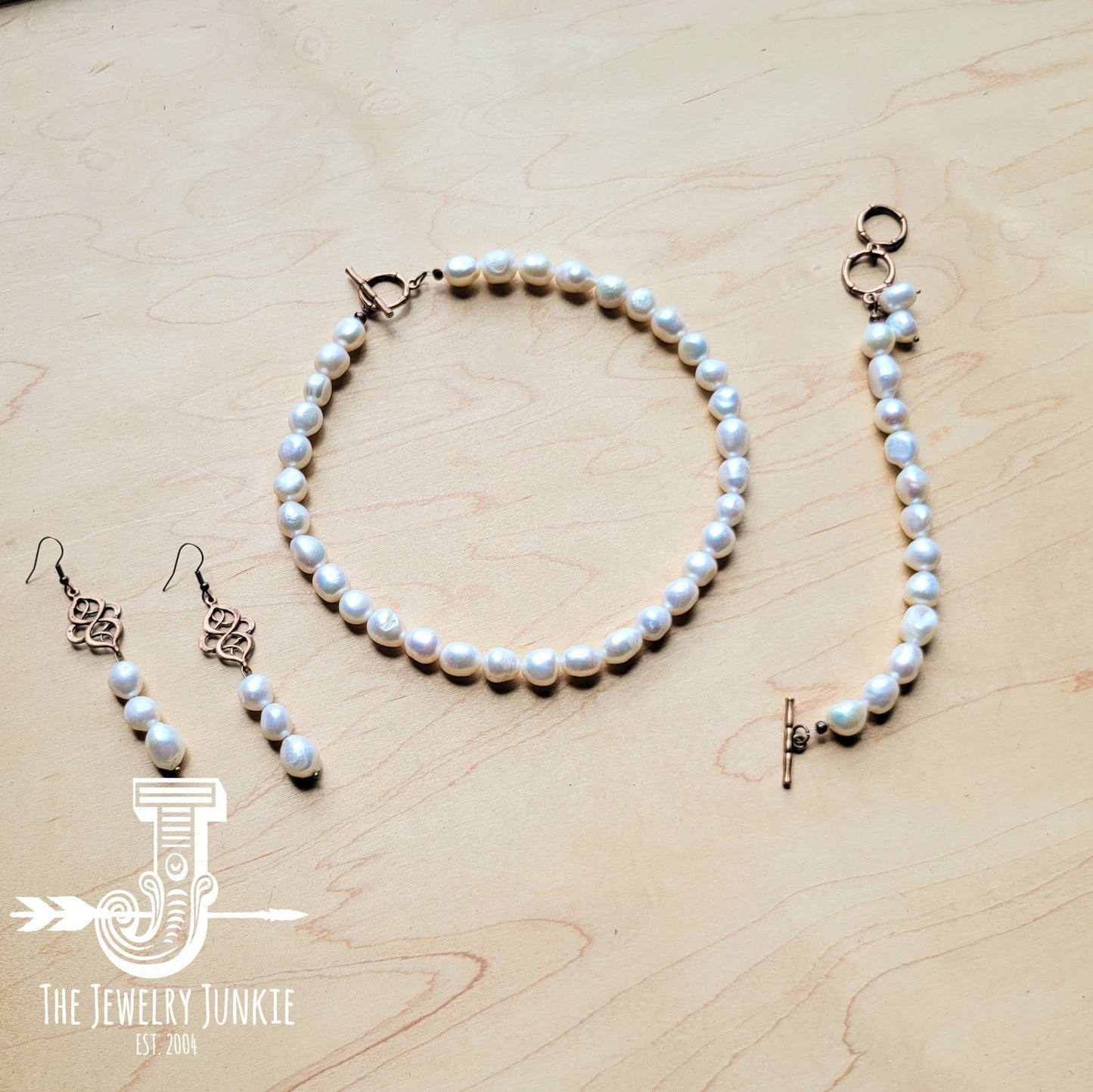 Genuine Freshwater Potato Pearl Earrings