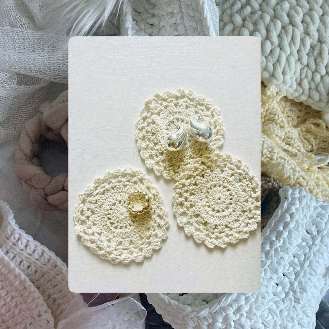 Brooklyn Cozy - Crochet Coasters