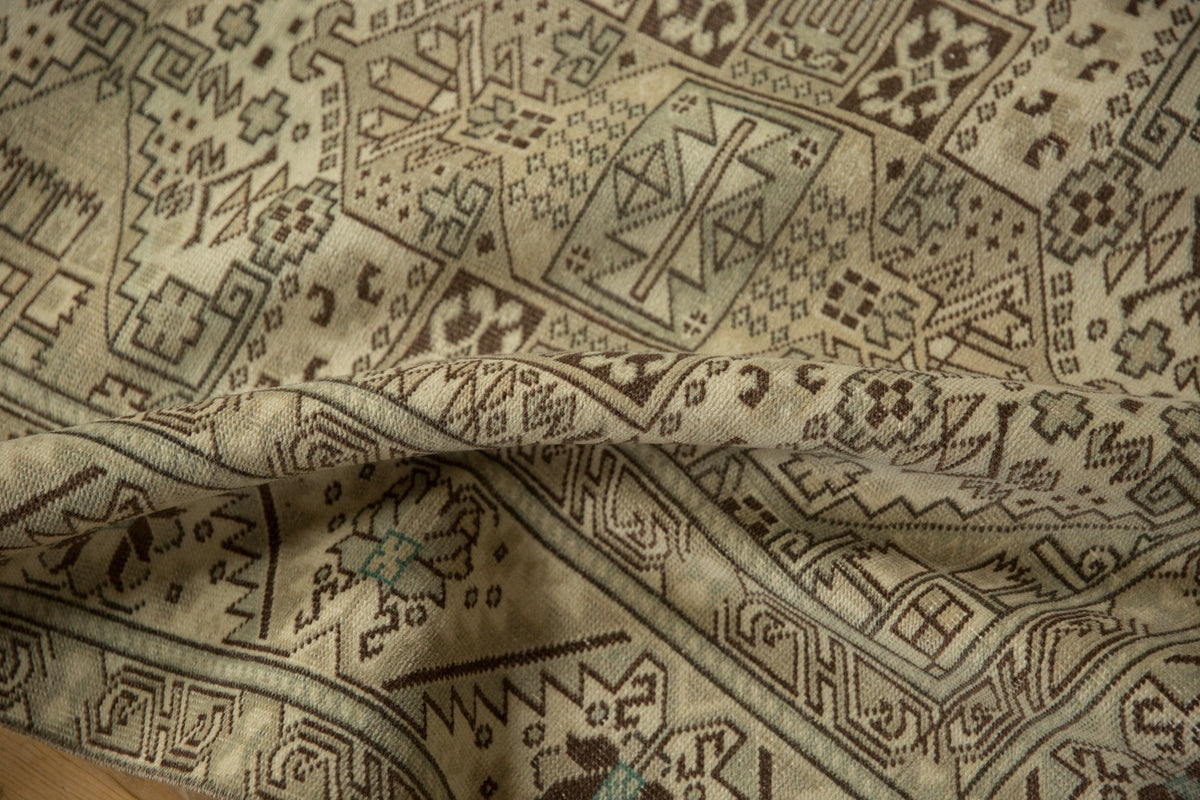 Close-up of patterned fabric with geometric design