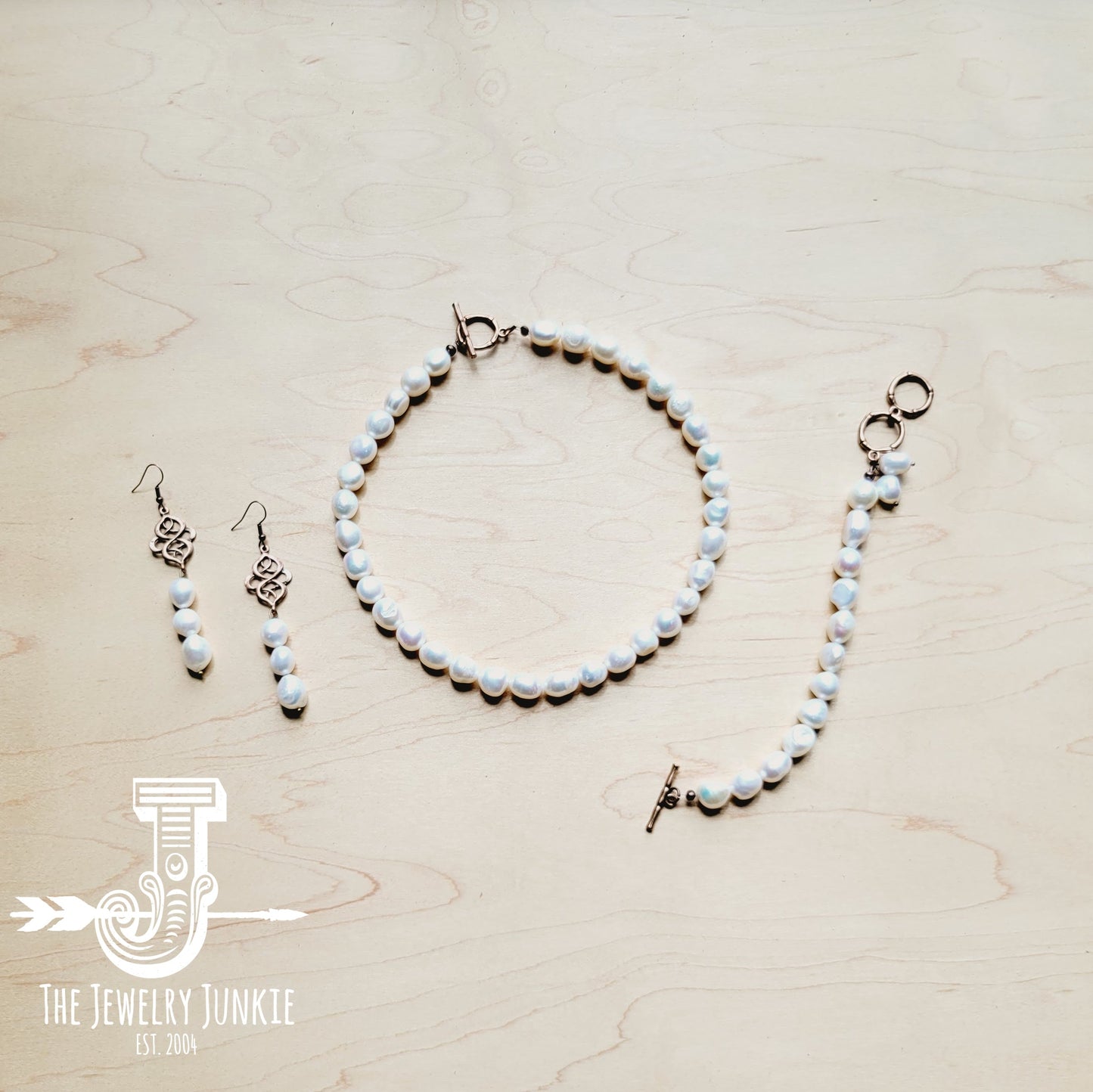 Genuine Freshwater Potato Pearl Earrings