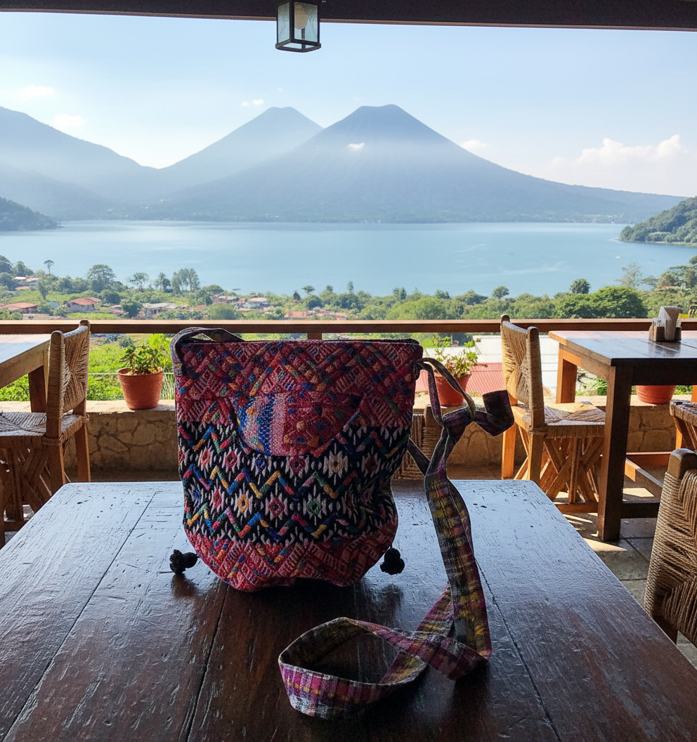 Artisan Made - Handmade Colorful Guatemalan Embroidered Crossbody Bag