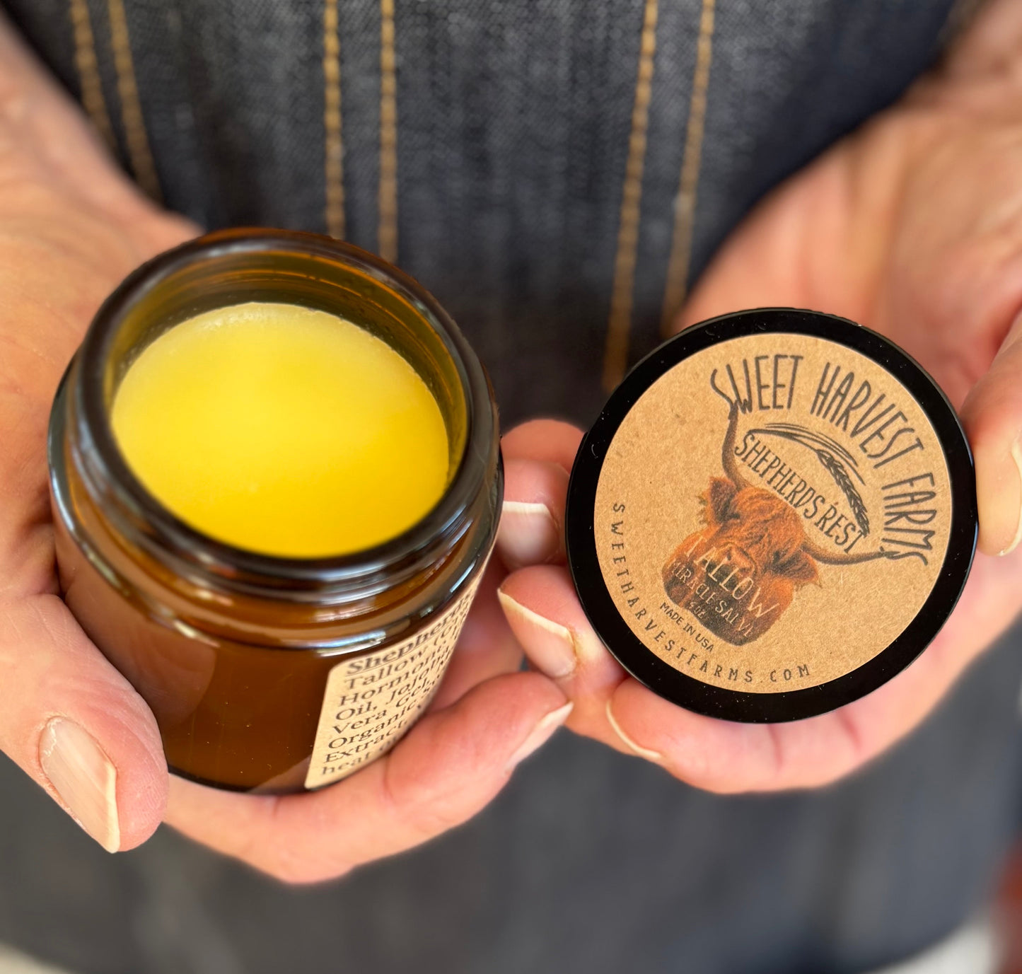 The Original Organic Shepherds Rest Grass-Fed Tallow Salve – Deeply Restorative Skin Nutrition