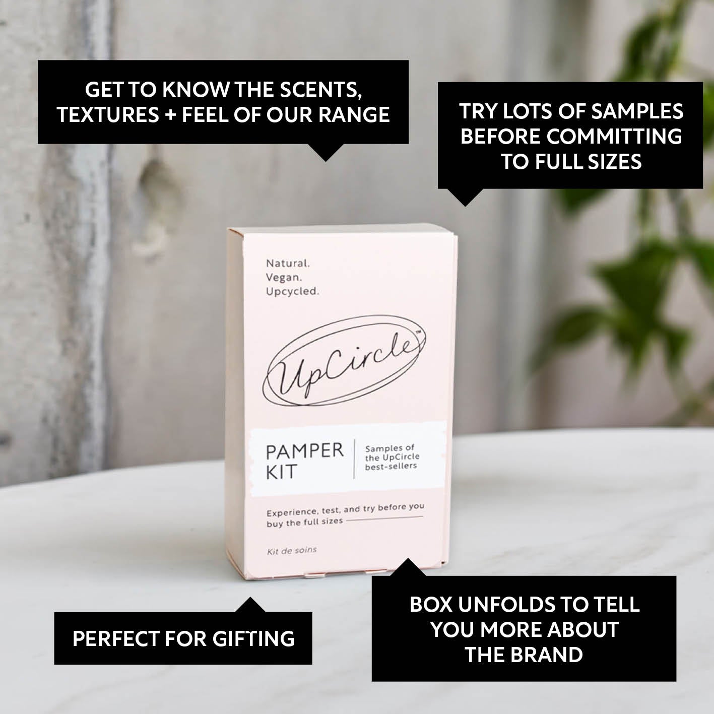 "Pamper + Gift" Skincare Kit