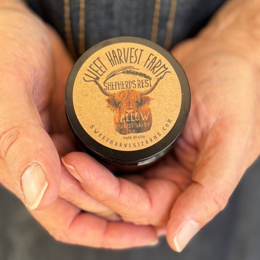The Original Organic Shepherds Rest Grass-Fed Tallow Salve – Deeply Restorative Skin Nutrition