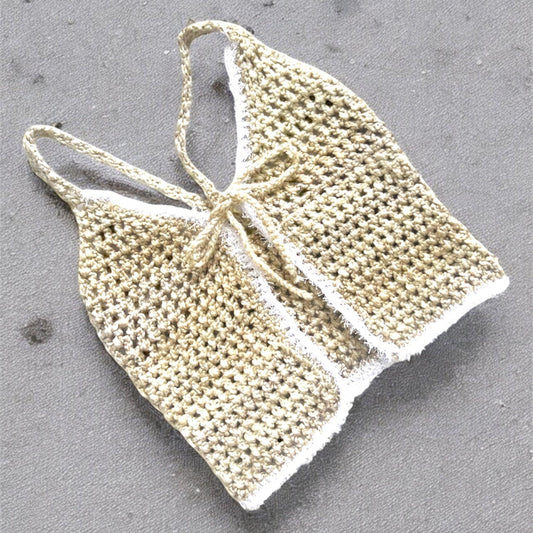 Brooklyn Cozy - The Textured Daisy Fringe Knit Top