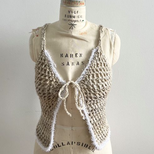 Brooklyn Cozy - The Textured Daisy Fringe Knit Top