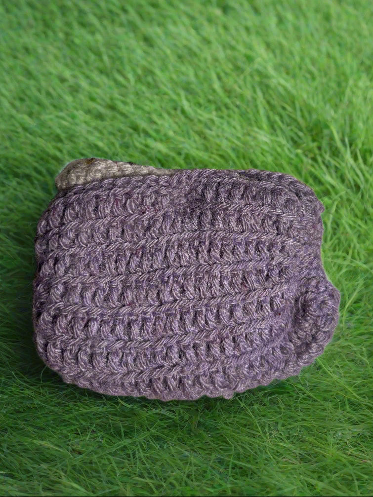 Handmade 4-Compartment Crochet Wallet