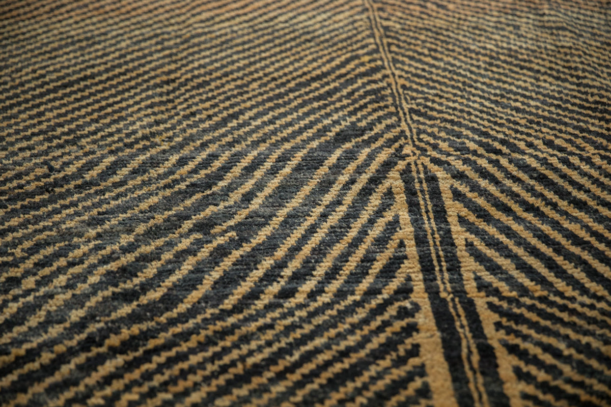 Close-up of a textured fabric with wavy pattern